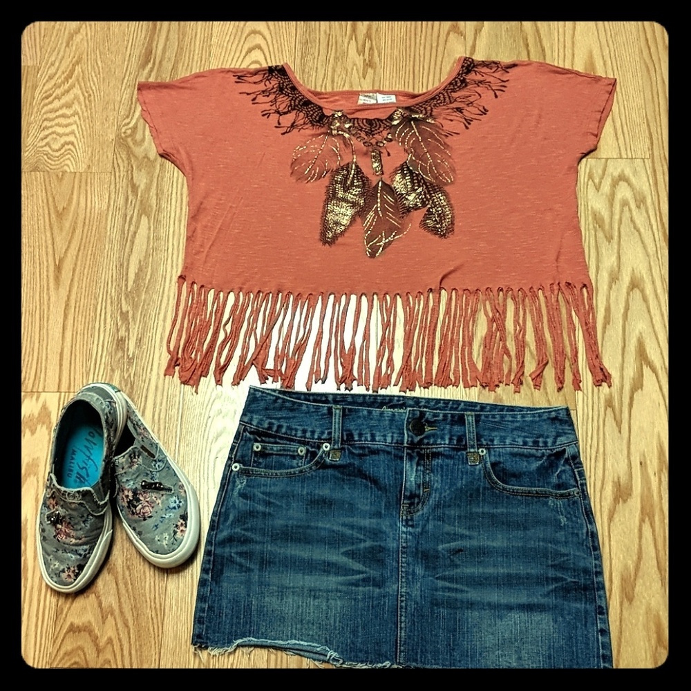 Fringe t-shirt